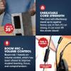 SENTRY Bulk Rugged School Headphones, Durable for Kids, Students, Teachers, Classrooms, 3.5mm or USB-C Jack Options, Optional Boom Mic for Online Learning (8 Count - 3.5mm with Boom Mic, 8, Count) view 4
