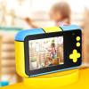 32MP 1080P Digital Camera for Kids, Selfie Record Toy with 32G Memory Card, Screen, LED Flash, Small Camera for Boys Girls Photography, Easy Sharing (Blue) view 2