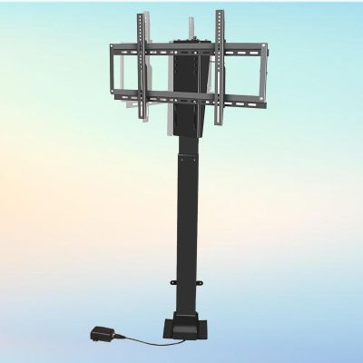 JDJXYNSRT Telescopic Electric TV Lift - Electric TV Lift Mount with 360 Rotation to Left and Right, Hidden in Cabinet, Suitable for 26-70 Inch LED Screens, with Load 60 kg/132 lbs