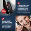 SENTRY Bulk Rugged School Headphones, Durable for Kids, Students, Teachers, Classrooms, 3.5mm or USB-C Jack Options, Optional Boom Mic for Online Learning (24 Count - 3.5mm Inline Mic, 24, Count) view 2