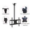 JDJXYNSRT Adjustable Ceiling TV Mount Bracket - for 32-65 Inch TVs, Full Motion Height Adjustable Swivel Tilting Bracket, for LCD TV and Monitors, Metal Expansion Screw Fixing,25003000mm view 3