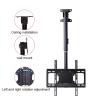 JDJXYNSRT Adjustable Ceiling TV Mount Bracket - for 32-65 Inch TVs, Full Motion Height Adjustable Swivel Tilting Bracket, for LCD TV and Monitors, Metal Expansion Screw Fixing,25003000mm view 4