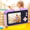 32MP 1080P Digital Camera for Kids, Selfie Record Toy with 32G Memory Card, Screen, LED Flash, Small Camera for Boys Girls Photography, Easy Sharing (Blue) (Purple) view 4