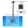 JDJXYNSRT tv Stand Tv Stand Dual Sided Ceiling Tv Mount Bracket, Full Motion 360 Rotation Tv Bracket Fits 32-75 Inch Flat Panel Televisions(4.5m) view 3