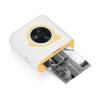 Walfront L8 Mini Thermal Printer Portable Bluetooth Photo Label Maker 203DPI Resolution with 1 Roll Paper for Journals Planners DIY (Yellow) view 1