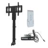 JDJXYNSRT Motorized Tv Mount - Telescopic Electric TV Lift with Auto Lifting, Adjustable Electric TV Lift with Can Be Hidden in The Cabinet, Fits 32-75 Inch Ultra Slim TVs, Travel view 1