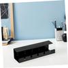 Mikikit 2pcs Desk Cable Organizer for Under Desk Wire Management Self-Adhesive Holder Large Capacity Storage for Home Office and Study Rooms view 4