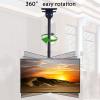 JDJXYNSRT TV Mount Bracket Ceiling - Ceiling TV Mount, Rotation Tilt TV Bracket, Adjustable Tv Wall Mount, with Loading 110 Lbs (2m view 4