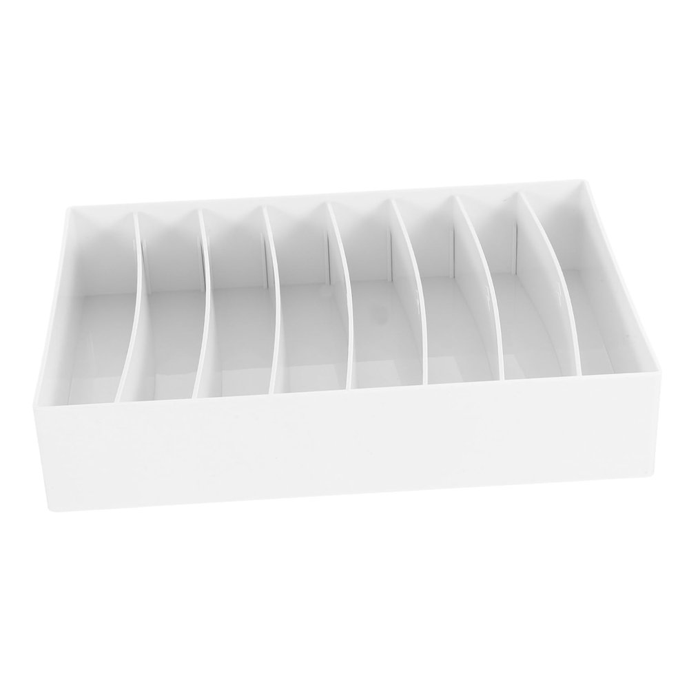 ARTIBETTER Box White Desktop Organizer for Cords Data Cables and Miscellaneous Items Sturdy Design for Office and Home Use Elegant Storage