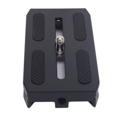 Mtlavishness Tripod Head Quick Release Plate Premium Aircraft Aluminum 1/4 Inch Threaded Hole Scale Compatible with Zhiyun Stabilizers Crane 2 3 and Weebill S 2 3 for Precise
