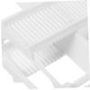 Garneck Slice Plastic Storage Rack for Microscope Slides Staining Holder for Lab Use view 3