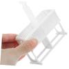 Garneck Slice Plastic Storage Rack for Microscope Slides Staining Holder for Lab Use view 4