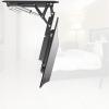JDJXYNSRT Motorized Ceiling TV Mount, Hidden Drop Down TV Lift, Telescopic Electric TV Lift with Auto Lifting, 0-85 Flip Down, Fits 32-70 Inch TVs Motorized TV Stand view 1