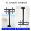 JDJXYNSRT LCD TV Floor Stand - Electric Ceiling TV Mount, for 26-70 Inch TVs, Height Adjustable Motorized Ceiling TV Mount with Remote Control, Load Capacity Up to 60kg view 4
