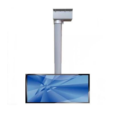 JDJXYNSRT Electric TV Lift - Adjustable Ceiling TV Mount Bracket - TV Wall Mount, Motorized Riser Mount with Remote Control, Motorized Ceiling Mount, 90 Flip Up, Fits 26-70 Inch L