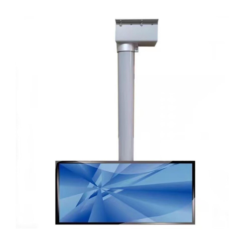 JDJXYNSRT Electric TV Lift - Adjustable Ceiling TV Mount Bracket - TV Wall Mount, Motorized Riser Mount with Remote Control, Motorized Ceiling Mount, 90 Flip Up, Fits 26-70 Inch L