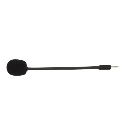 Acouto 2.5mm Noise Canceling Detachable Boom Mic Replacement with Flexible Arm for 100