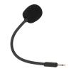 Acouto 2.5mm Noise Canceling Detachable Boom Mic Replacement with Flexible Arm for 100 view 2