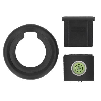 Mtlavishness Camera Viewfinder Eyepiece Eyecup Set Premium ABS Replacement with Hot Shoe Cover and Bubble Spirit Level Ideal for Z8 Z9 SLR Camera Sessions