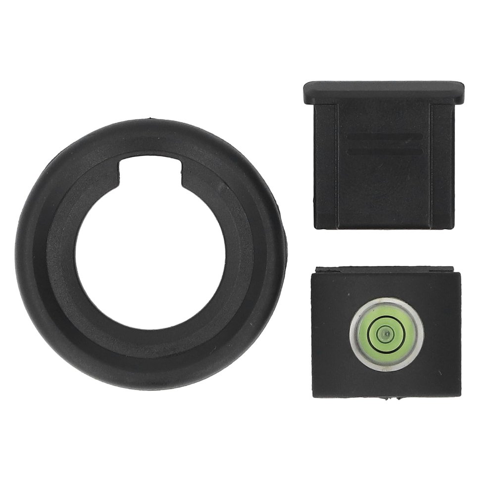 Mtlavishness Camera Viewfinder Eyepiece Eyecup Set Premium ABS Replacement with Hot Shoe Cover and Bubble Spirit Level Ideal for Z8 Z9 SLR Camera Sessions