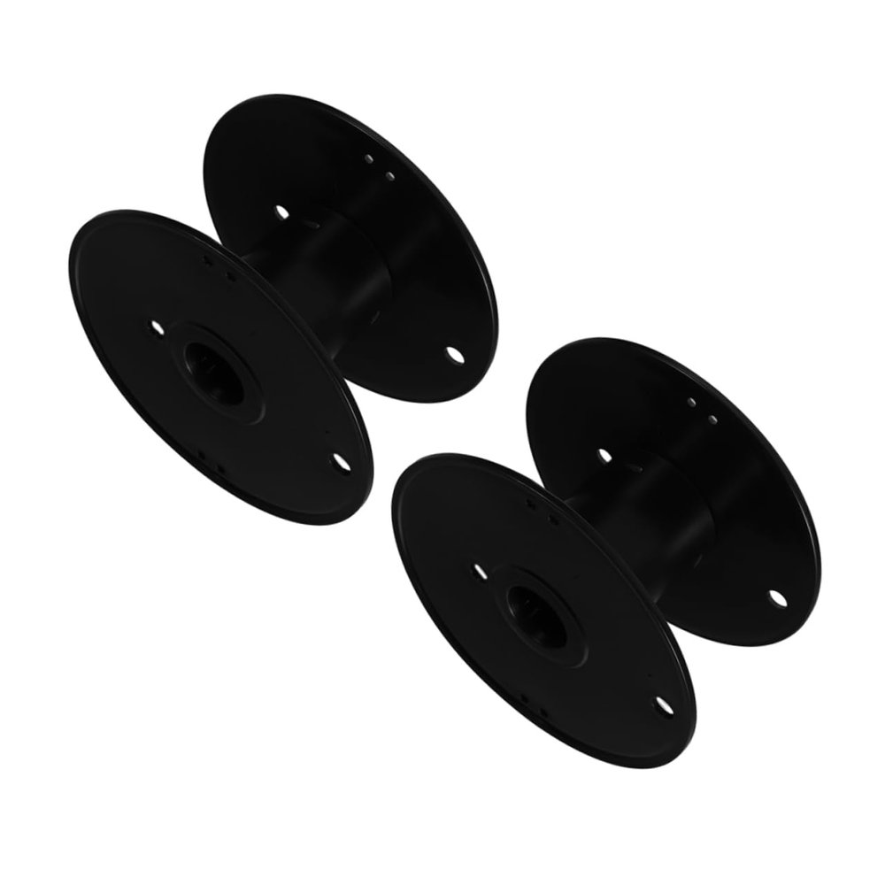 PRETYZOOM 2pcs Cord Spool Empty Wire Spools Plastic Extension Cord Reel Versatile Use Diameter