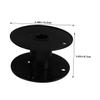 PRETYZOOM 2pcs Cord Spool Empty Wire Spools Plastic Extension Cord Reel Versatile Use Diameter view 2