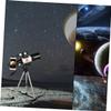 DIYEAH 1set Astronomical Monocular Telescope with Tripod Phone Clip Lightweight Design for Stargazing Exploring for Boys and Girls Beginners view 4