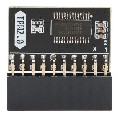 Hapivida TPM 2.0 Encryption Security Module 20Pin 2 10P Standalone Crypto Processor TPM 2.0 Module for Win11 Designed for Gigabyte Platform