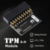 Hapivida TPM 2.0 Encryption Security Module 20Pin 2 10P Standalone Crypto Processor TPM 2.0 Module for Win11 Designed for Gigabyte Platform view 2