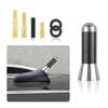 Carbon Fiber Car Antenna Includes 2 Pad & 4 Screws,Short Antennas for Decoration Compatible with Ford Infiniti Scion Toyota,Automotive Exterior Accessories Replacement (Silver) view 1