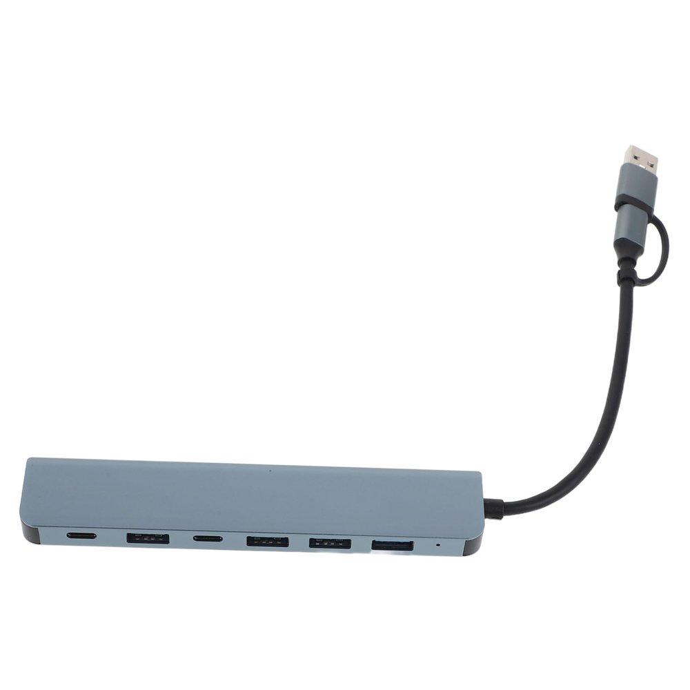 DIYEAH USB Hub Port Multi-Function Dock for Laptop and Pc High-Speed Data Transfer Compact and Portable Design No Driver Installation Needed for Tablets and Devices