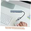 DIYEAH USB Hub Port Multi-Function Dock for Laptop and Pc High-Speed Data Transfer Compact and Portable Design No Driver Installation Needed for Tablets and Devices view 3