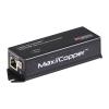 Vi2701RX MaxiiCopper 1-Port Ethernet & PoE Extender Receiver  74W PoE, UTP up to 3,000ft, MegaPixel Certified view 1