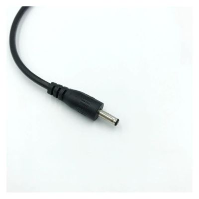 lowmountainswere 2pin DC Female Male Cable Extend 3.5 * 1.35 Cord Connector DC Power Supply Plug Extension DIY Repair Wire P1(Male)