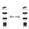 bodateng 6.35mm to 6.35mm Mono Cord, 2 x 1/4'' Mono 6.35mm Ja-ck Male to 2 x 1/4'' Male Audio Cable for Guitar Mixer(1m) view 4