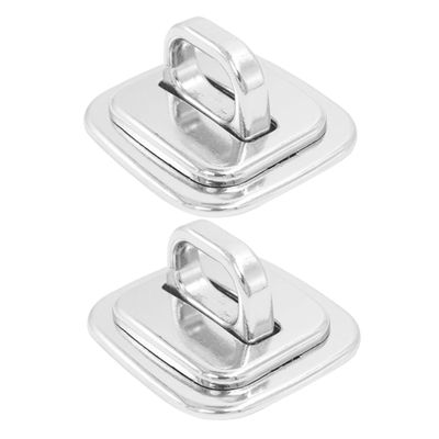 KALLORY 2pcs Laptop Security Cable Locks Fixed Base Plate for Cable Lock Anchor for Tablets Monitors Theft Deterrent Security Supplies