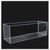 Acrylic Water Tank Deep and Shallow Sink Five-Sided Tray, 2 in Thickness Fish Tank Shooting Transparent Water Tank Pool, Food and Cosmetics Storage Box(20x20x25cm/7.8x7.8x9.8in) view 1