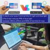 4 Pack Blocking Blue Light Screen Protector for New 2025-2024 ASUS Zenbook Duo 2-in-1 Laptop Dual 14 OLED (UX8406) Touch Display- Anti Blue Light Glare Shield (2 Sets - Primary and Secondary Screens) view 4