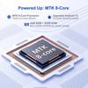 96GB MP3 Player with Bluetooth and WiFi, Portable 4.02" IPS Touchscreen MP4 Players, Android Kids MP3 Player with Spotify, Audible, Deezer, Browser, Digital HiFi Music Player with Speaker, FM Radio view 3