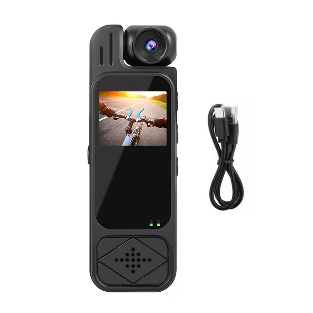 1080P Night Vision Wearable 180 Rotatable Camera for Outdoor Sport Travel