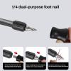 3PCS Rubber Feet 1/4 Tripod Feet Slip for Tripod Legs Ensuring Stability On Indoor and Outdoor Shoots view 2