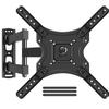 ELIVED Full Motion TV Wall Mount for Most 26-60 Inch TVs, Articulating Arms Swivel and Tilt tv Mount, Wall Mount Brackets Max VESA 400x400, Single Stud Perfect Center Design, Holds Up to 77 lbs. view 1