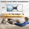 ELIVED Full Motion TV Wall Mount for Most 26-60 Inch TVs, Articulating Arms Swivel and Tilt tv Mount, Wall Mount Brackets Max VESA 400x400, Single Stud Perfect Center Design, Holds Up to 77 lbs. view 4