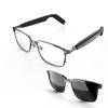 Boannice Smart Glasses with Speaker/Bluetooth Sunglasses, Anti-Blue Light UV, Support Bluetooth 5.4, Voice Assistant/Android/Mac/PC, Unisex view 1