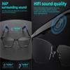 Boannice Smart Glasses with Speaker/Bluetooth Sunglasses, Anti-Blue Light UV, Support Bluetooth 5.4, Voice Assistant/Android/Mac/PC, Unisex view 4