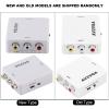 goodstumbler AV to VGA Converter, Portable 1920x1080 HD Composite AV to VGA Video Converter with USB Power Cable for TV DVD Projector Set Top Box view 3