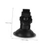 Ciieeo Driving Cassette Suction Cup Stand Sports Camera Holder Dash Cam Mirror Mount Holder Action Camera Suction Mount Driving Recorder Bracket Car Sports Camera Mount Plastic Black view 2