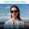 Tulbeys Smart Glasses for Men Women - Bluetooth Audio Sunglasses with Polarized Lenses - Wireless Headphones, Hands-Free Calling, UV Protection, Open Ear, IP67 Waterproof for Driving Fishing Walking view 2