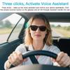 Tulbeys Smart Glasses for Men Women - Bluetooth Audio Sunglasses with Polarized Lenses - Wireless Headphones, Hands-Free Calling, UV Protection, Open Ear, IP67 Waterproof for Driving Fishing Walking view 3