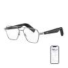 AI Glasses for Men and Women, Smart Glasses Powered by ChatGPT, AI Real-time Translation with 147 languages, Wireless Bluetooth Glasses Open Ear Calling with Speakers, AI Audio Eyewear for Meeting view 1